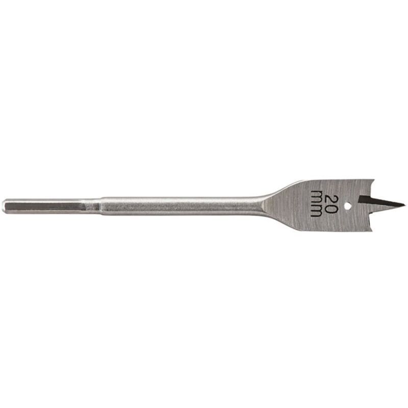 Wolfcraft - Flachfräsbohrer 7638000 Ø 20 Mm Sechskant Forstnerbohrer & Lochsägen