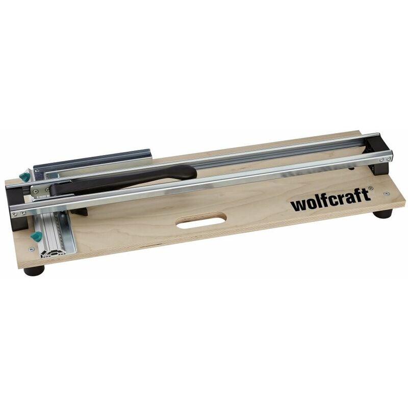 Image of Wolfcraft - tagliapiastrelle tc 610 w, piastra di base multistrato i 5561000 i Il tagliapiastrelle compatto con piastra di base in legno