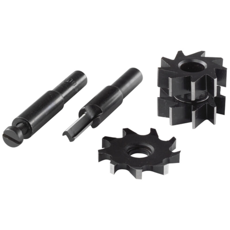 Universal-fräser-set Ws 3254000 Ø 6/30/35 Mm 4-teilig Rundschaft Fräser - Wolfcraft