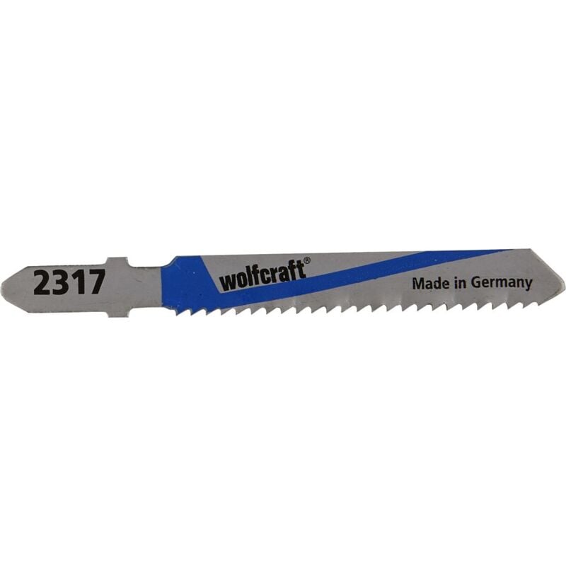 Image of Stichsägeblätter 2317000 75 mm T-Schaft 2 Stück Stichsägeblätter - Wolfcraft