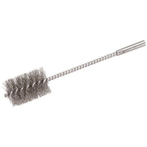 WOLFCRAFT 2104000 BROSSE MÉTALLIQUE CYLINDRIQUE TIGE 6 MM DIAMÈTRE 28 X 60 X 90 MM