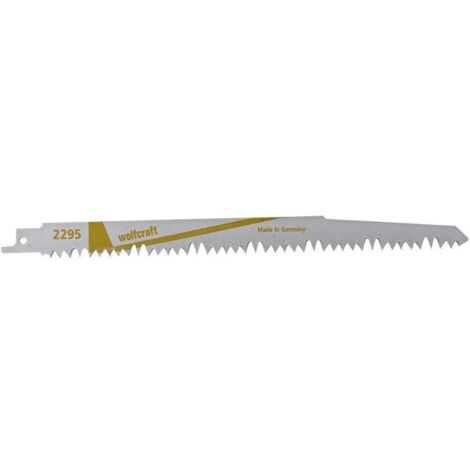 Wolfcraft 2295000 2 Säbelsägeblätter Sägeblatt-Länge 230 mm 2 St.