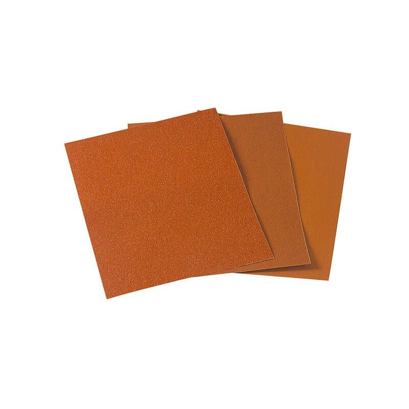 

1 pliego de papel de lijar para madera, esmaltes, plásticos 230 x 280 mm Grano 400