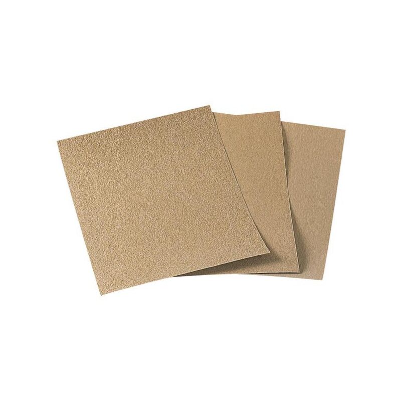 

1 pliego de papel de lijar standard 230 mm x 280 mm Grano 100 - Wolfcraft