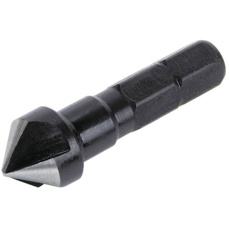 Image of Wolfcraft 2580000 Svasatore conico 12 mm HSS 1/4 (6.3 mm) 1 pz.