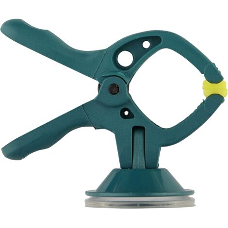 wolfcraft 4 morsetti a molla MINI 20 con ventosa I 3663000 I L'aiuto pratico – ideale per lavori in casa, hobby e progetti fai da te