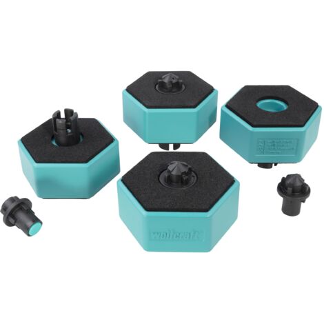 wolfcraft 4 supporti da banco multifunzione I 6892000 I Supporto antiscivolo dei pezzi