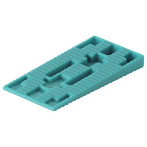 wolfcraft 40 Abstandskeile aus Kunststoff