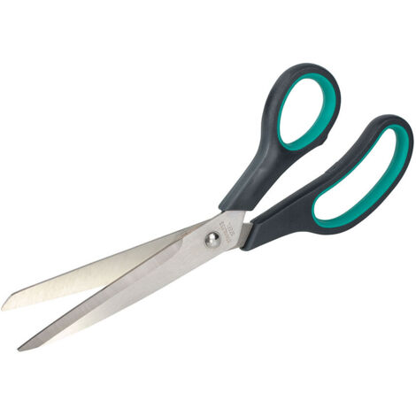 Wolfcraft 4117000 Ciseaux de cuisine 250 mm vert-noir W86180