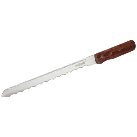 Wolfcraft 4119000 Couteau isolant avec poignée en bois