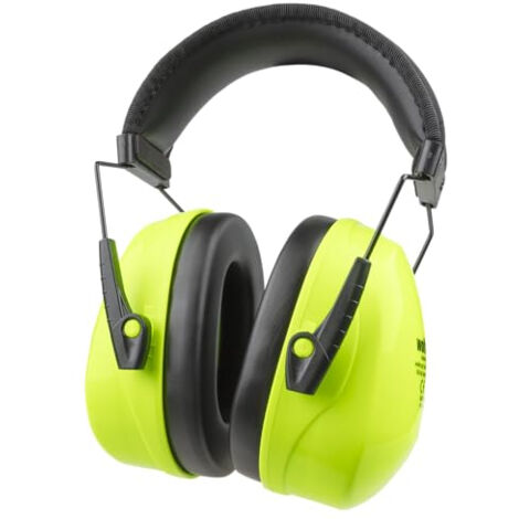 WOLFCRAFT 4961000 1 CASQUE ANTIBRUIT VERT POUR ENFANT, KAPSELGRÖSSE M/L MIXTE WF4960000