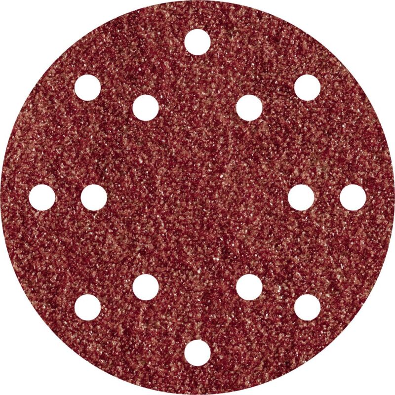Image of Haftschleifscheiben K120 ø 150 mm für Exzenterschleifer für Exzenterschleifer - Wolfcraft