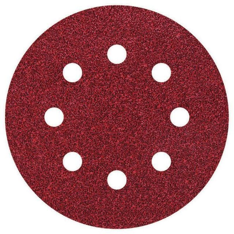 Haftschleifscheibe K40 Ø 115 Mm Korund 5 Stück Für Exzenterschleifer - Wolfcraft