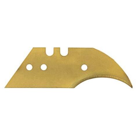 wolfcraft 5 lame di sicurezza a mezzaluna professionali I 4174000 I Accessori per coltelli a lame trapezoidali