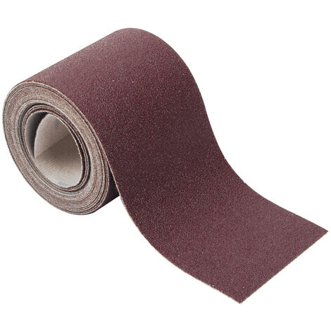 Wolfcraft  5812000 Schleifpapierrolle mit Klett Körnung (num) 120  (L x B) 4 m x 93 mm 4 m