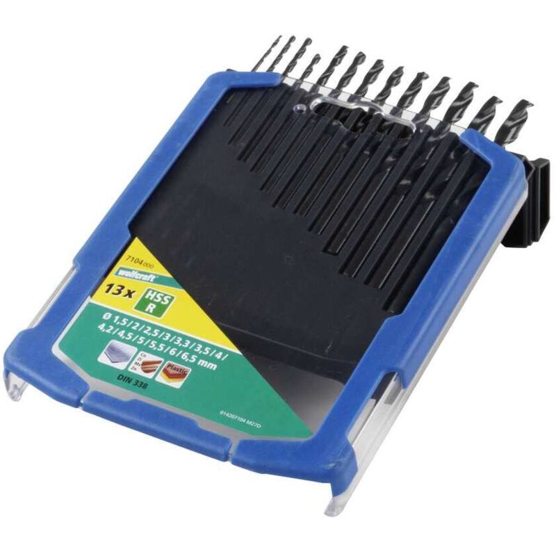 Set di punte per metallo hss fl, 13 pezzi, ø