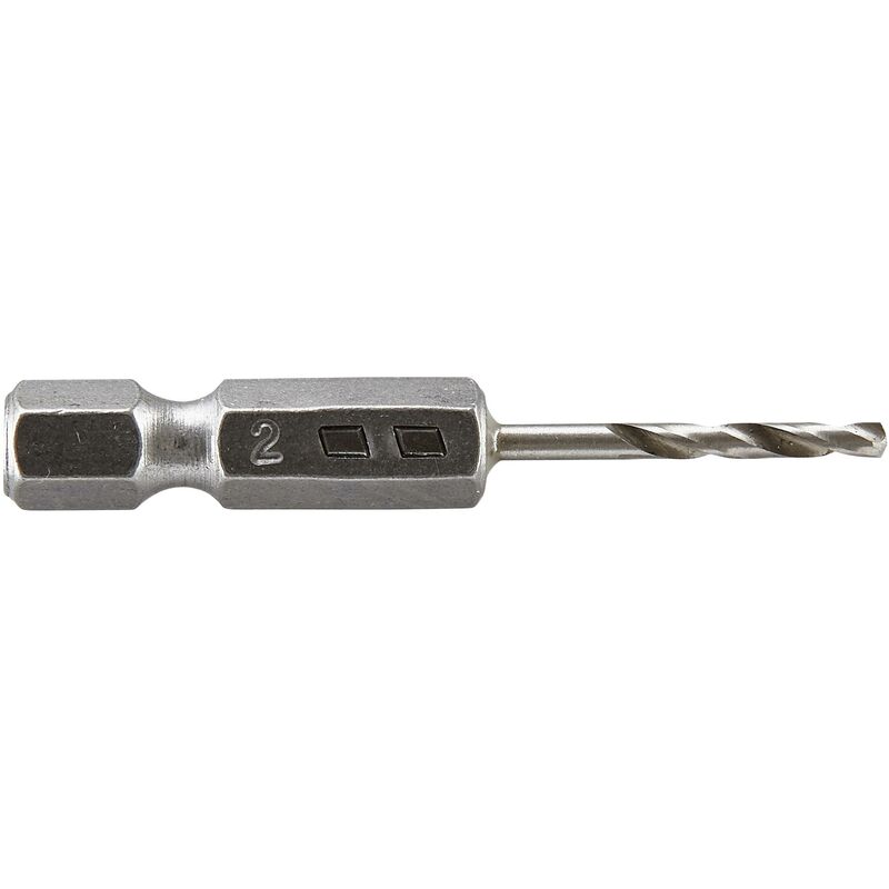 

1 broca espiral HSS para metal con vástago hexagonal ø 6 mm
