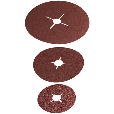 Wolfcraft  8WH60000CJ07 Schleifpapier für Schleifteller ungelocht Körnung (num) 24, 40, 60, 100  (Ø)