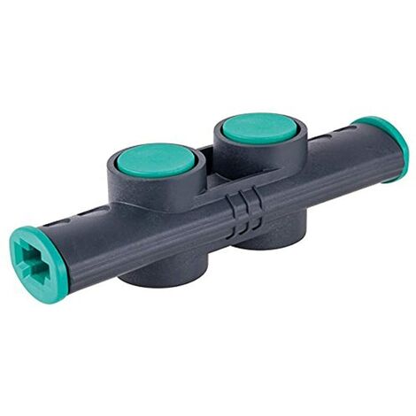 wolfcraft Adattatore per morsetti a una mano Connector PRO L/EASY I 3038000 I Per unire due morsetti a una mano