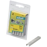 wolfcraft Broad Back Staples Type 053 1400 pcs 8 mm 7030000