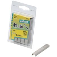 wolfcraft Broad Back Staples Type 053 2000 pcs 6 mm 7025000