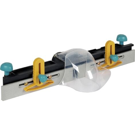 wolfcraft - Butée de Fraisage Parallèle pour Défonceuse - Compatible avec MASTER CUT 1500, 2000, 2200, 2500 et 2600 - réf. 6901000