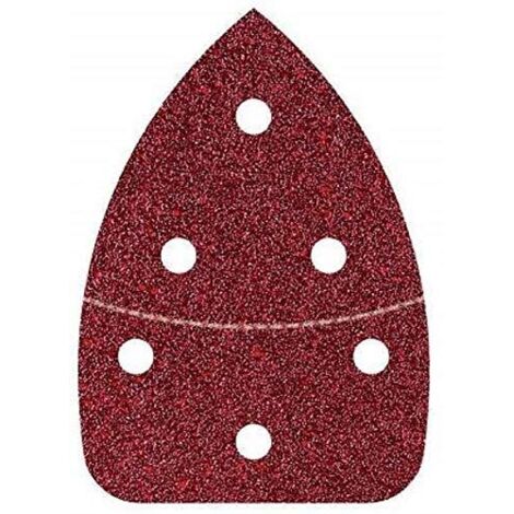 Wolfcraft Carte abrasive velcrate 98 x 139 mm - 3139000