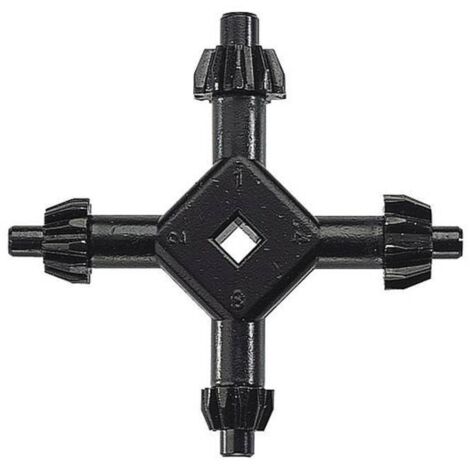 Wolfcraft – Clé mandrin porteur à clé cylindrique 7 mm – Compatible avec mandrins 4-5.5-6-7 mm – Conception ergonomique pour usage professionnel