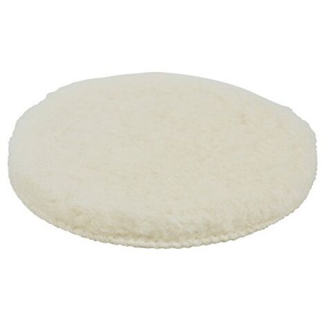 wolfcraft Cuffia per lucidatura velcrata in lana d'agnello I 3166000