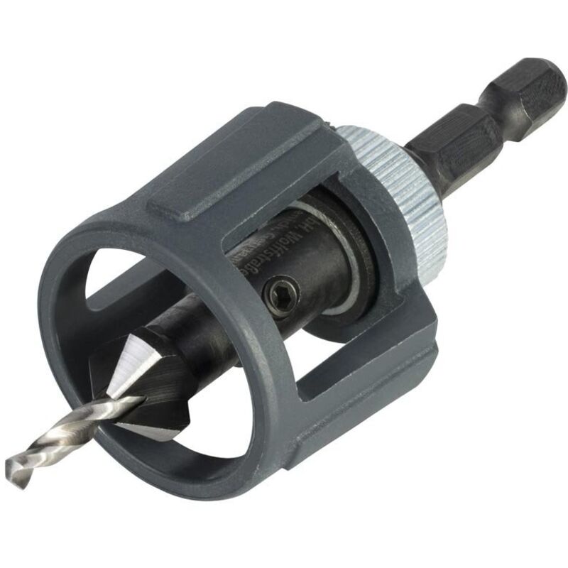 Wolfcraft - Foret avec fraisoir et butée de profondeur