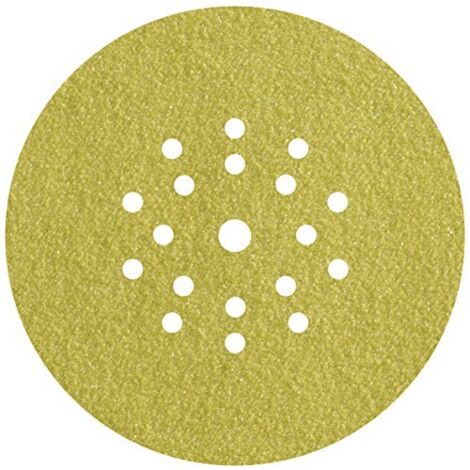 Wolfcraft Dischi abrasivi velcrati, corindone ø 225 mm, grana 180 - 5635000