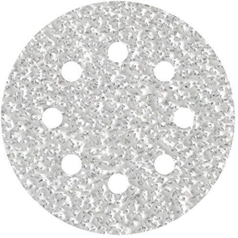 Wolfcraft Dischi abrasivi velcrati per colori/vernici ø 125 mm 25 piece