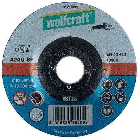 Wolfcraft Disque à tronçonner pour métal 230x2,5x22,23 mm (1627099)