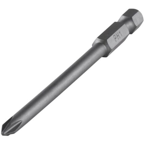 Wolfcraft Embouts de tournevis Phillips, longueur : 89 mm
