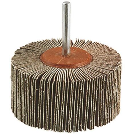 Wolfcraft Fächerschleifer K80 Ø 80 x 40 mm Schaft 6 mm Bohrmaschinenaufsätze