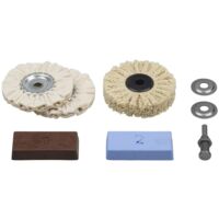 Wolfcraft Five Piece Professional Polishing Set 2179000
