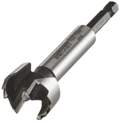 Wolfcraft - Forstnerbohrer, Sechskant-Schaft L=90mm Ø35mm - 3310000
