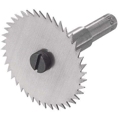 Wolfcraft – Fraise-scie à fente 45 mm – Pour fraisage précis du bois tendre et dur – Acier – Compatible perceuses – Hauteur de coupe 1,5 mm