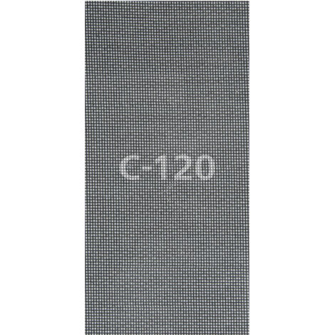 Wolfcraft Gitterleinen K120 93 x 230 mm Siliziumcarbid 2 Stück Deltaschleifer