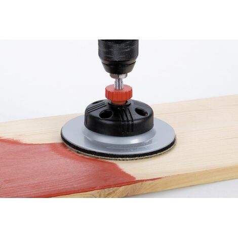 Wolfcraft Haftscheiben Ø 125 mm K240 für Bohrmaschinenaufsätze