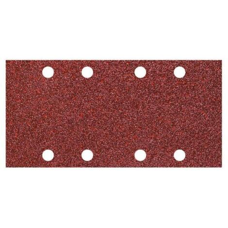Wolfcraft Haftschleifstreifen 93 x 185 mm 10 Stück für Schwingschleifer