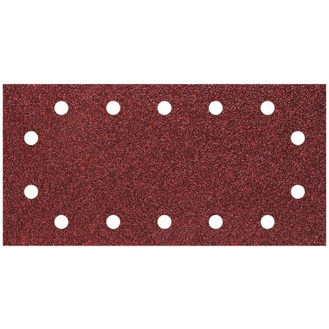 Wolfcraft Haftschleifstreifen K40 115 x 230 mm 5 Stück für Schwingschleifer