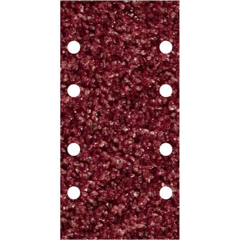 Wolfcraft Haftschleifstreifen K40 93 x 185 mm gelocht 10 Stück für Schwingschleifer