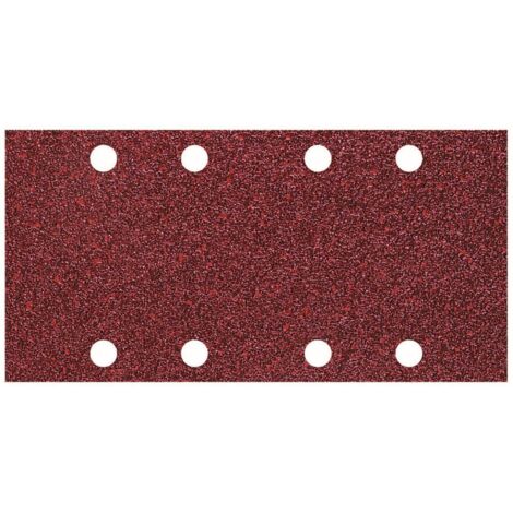 Wolfcraft Haftschleifstreifen K40 K80 K120 93 x 185 mm 10 Stück für Schwingschleifer