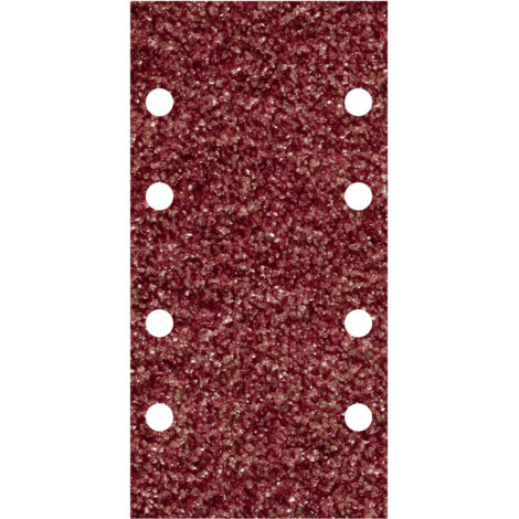 Wolfcraft Haftschleifstreifen K80 93 x 185 mm gelocht 10 Stück für Schwingschleifer