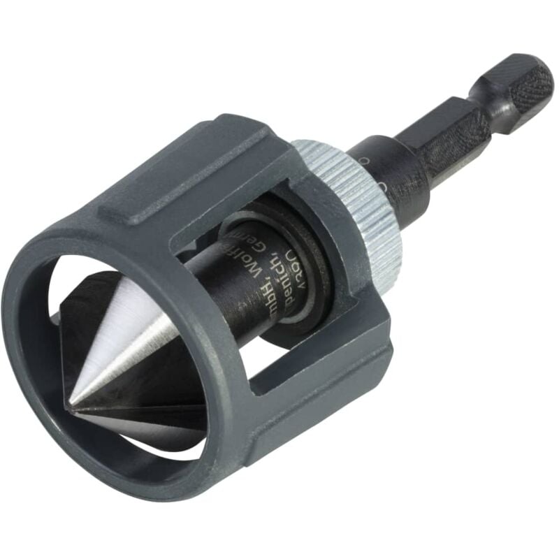 Hexagon Shank Countersink with Adjustable Depth Stop Wolfcraft