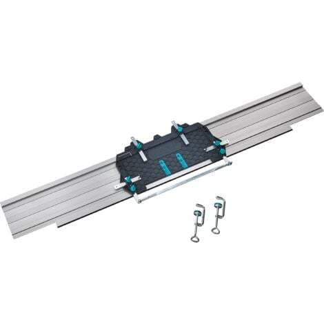 wolfcraft I FKS 145 Führungsschiene I 6913000 I für netzbetriebene und Akku- Handkreissägen geeignet, für Schnitte bis 110 cm, platzsparende Aufbewahrung