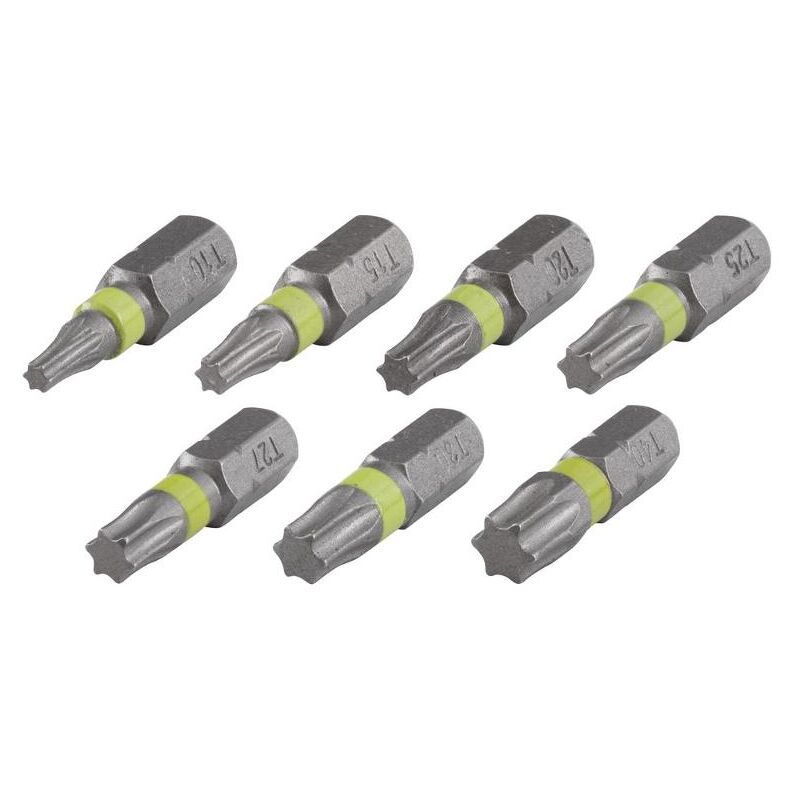 7 Set di inserti, torx® (t 10-40), 7 pezzi