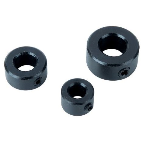 Wolfcraft – Jeu de butées de profondeur 3 pièces 2751000 – Ø 6, 8, 10 mm – Pour perçage précis et assemblages de chevilles en bois