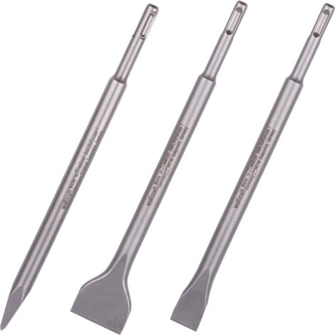 wolfcraft - Juego de cinceles con vástago SDS-plus - ref.7914000